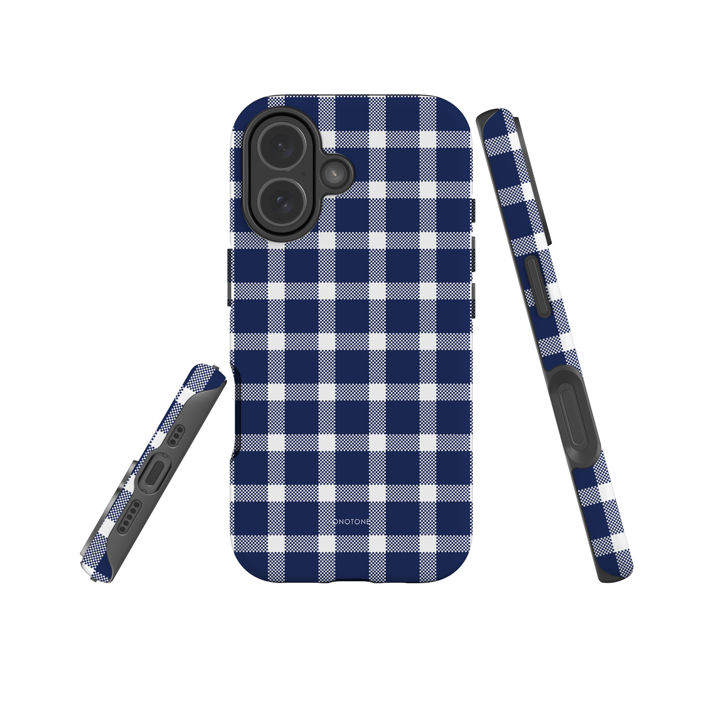 Yellow Plaid iPhone Case – Durable, Stylish & Shockproof Protection (BP-281)