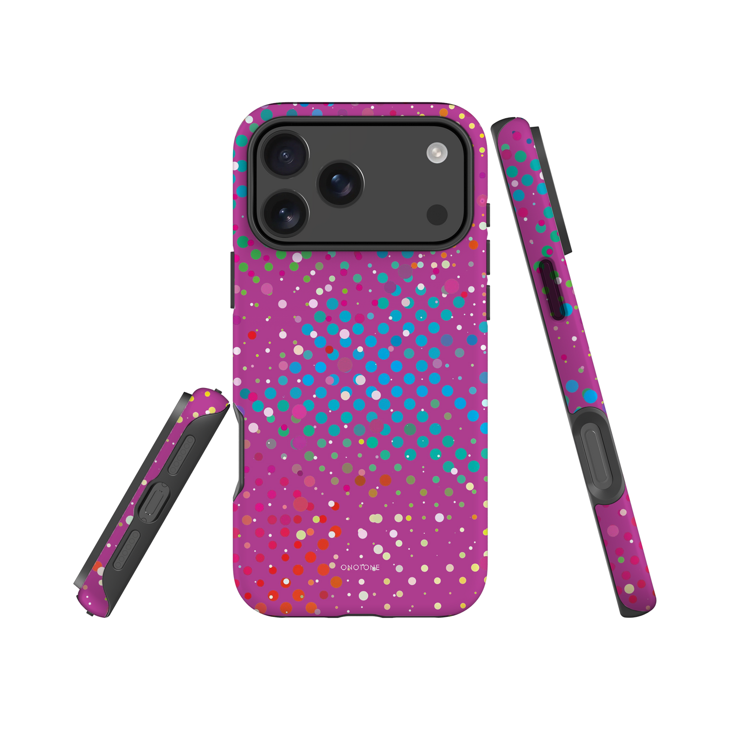 Yellow Polka Dot iPhone case (BD-246)
