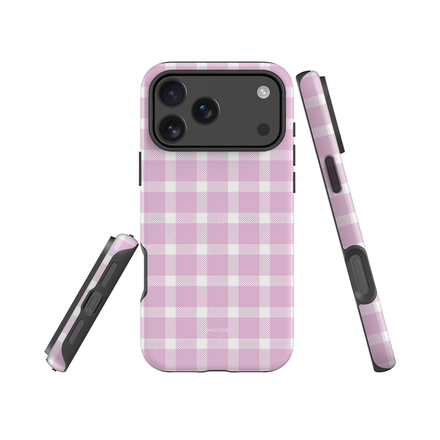 Yellow Plaid iPhone Case – Durable, Stylish & Shockproof Protection (BP-250)