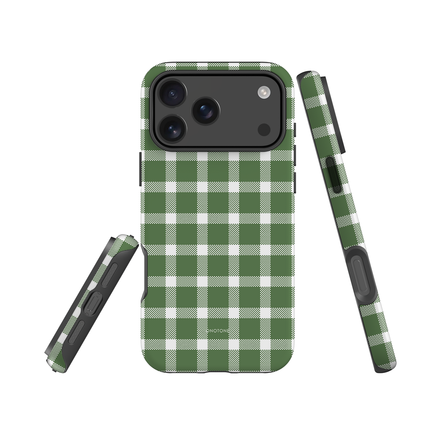 Yellow Plaid iPhone Case – Durable, Stylish & Shockproof Protection (BP-364)