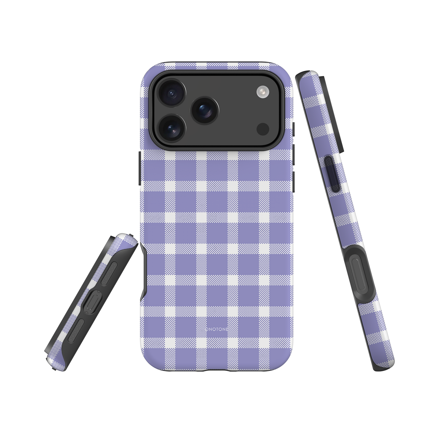 Yellow Plaid iPhone Case – Durable, Stylish & Shockproof Protection (BP-271)
