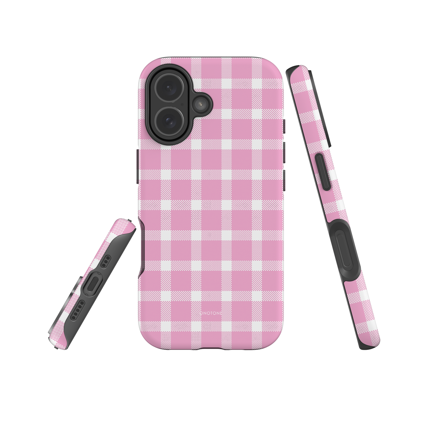 Yellow Plaid iPhone Case – Durable, Stylish & Shockproof Protection (BP-230)