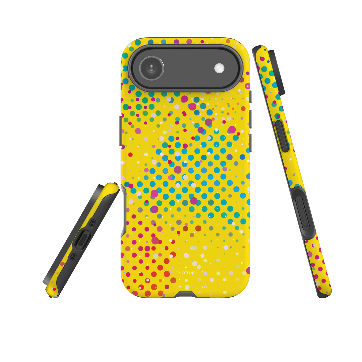 Yellow Polka Dot iPhone case (BD-107)