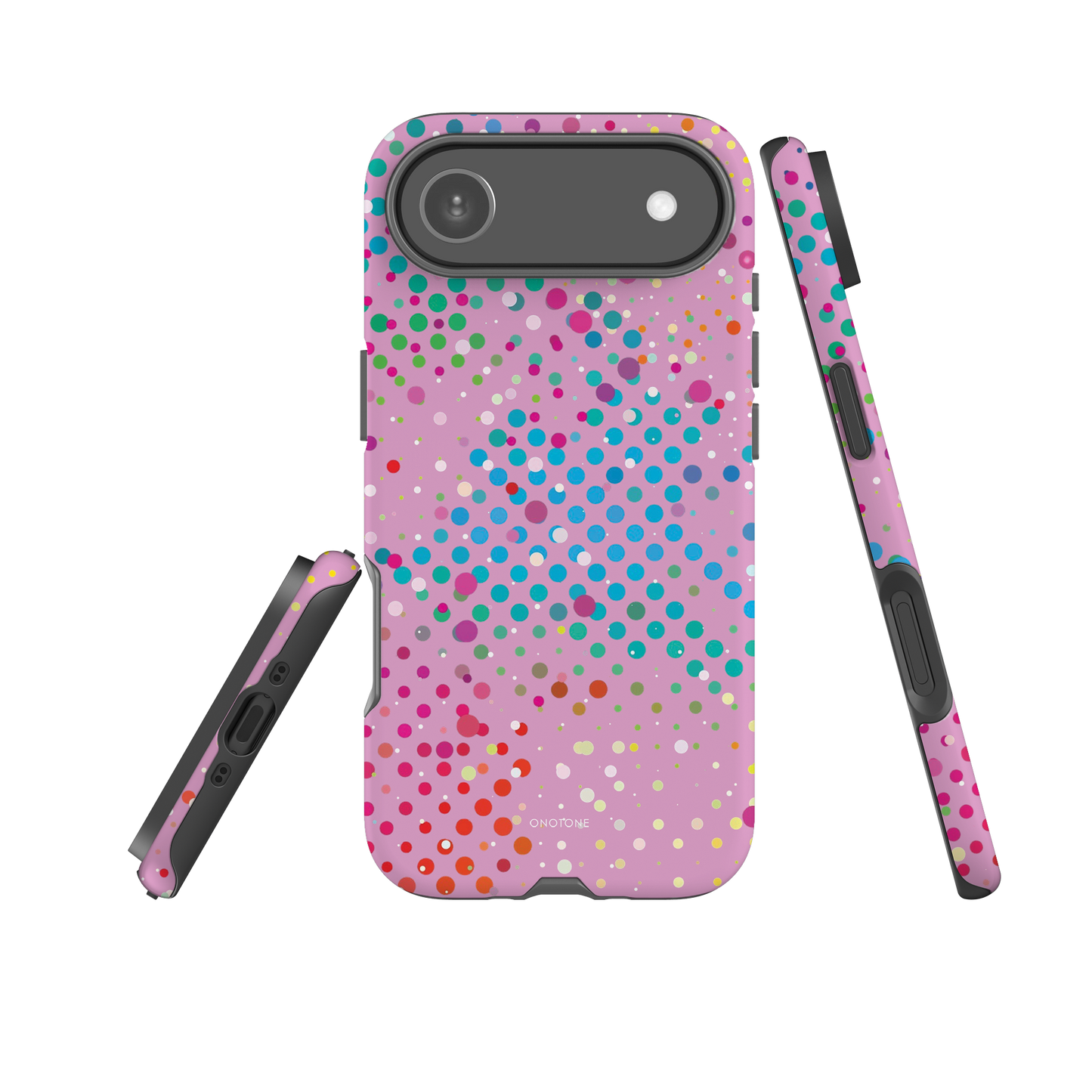 Yellow Polka Dot iPhone case (BD-244)