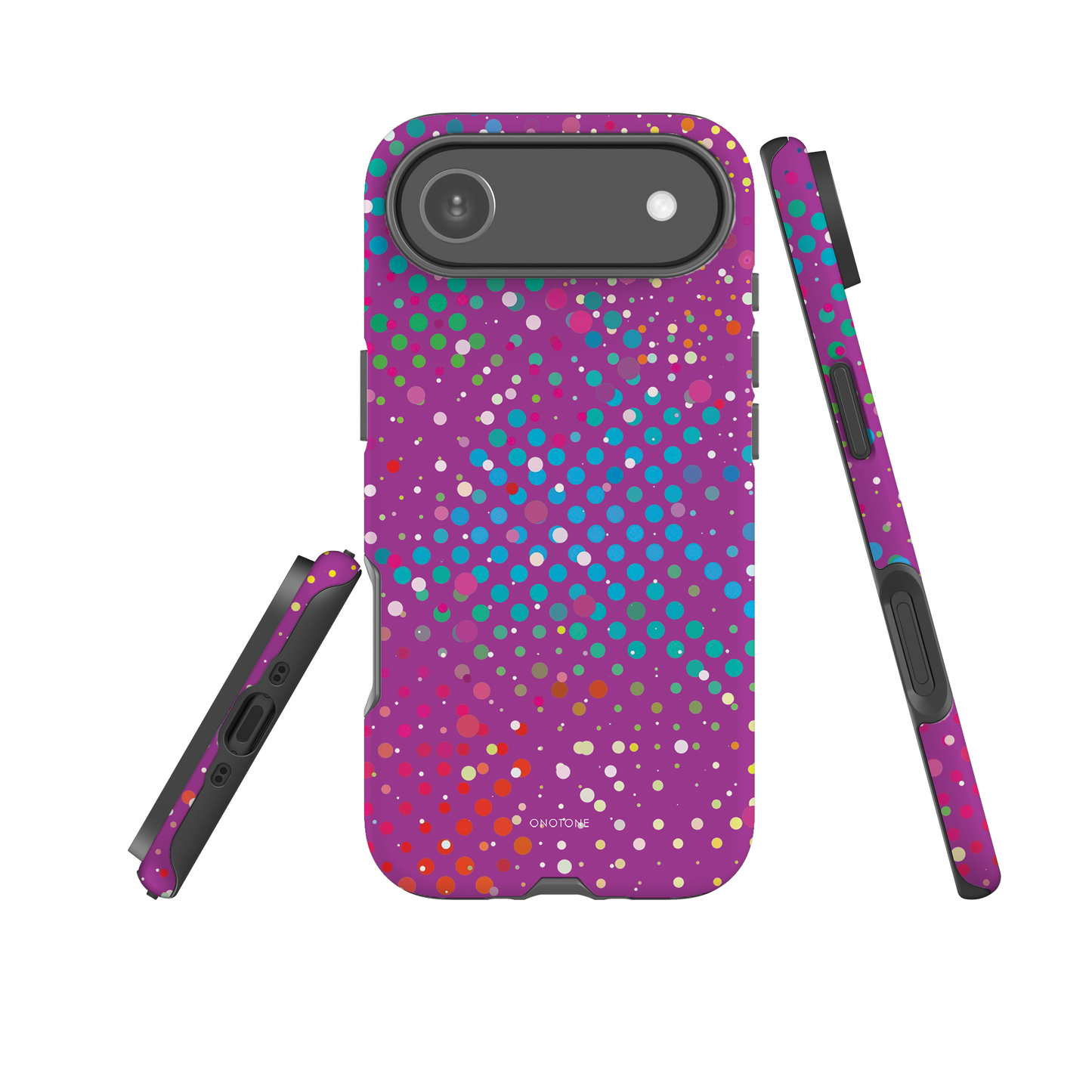 Yellow Polka Dot iPhone case (BD-253)