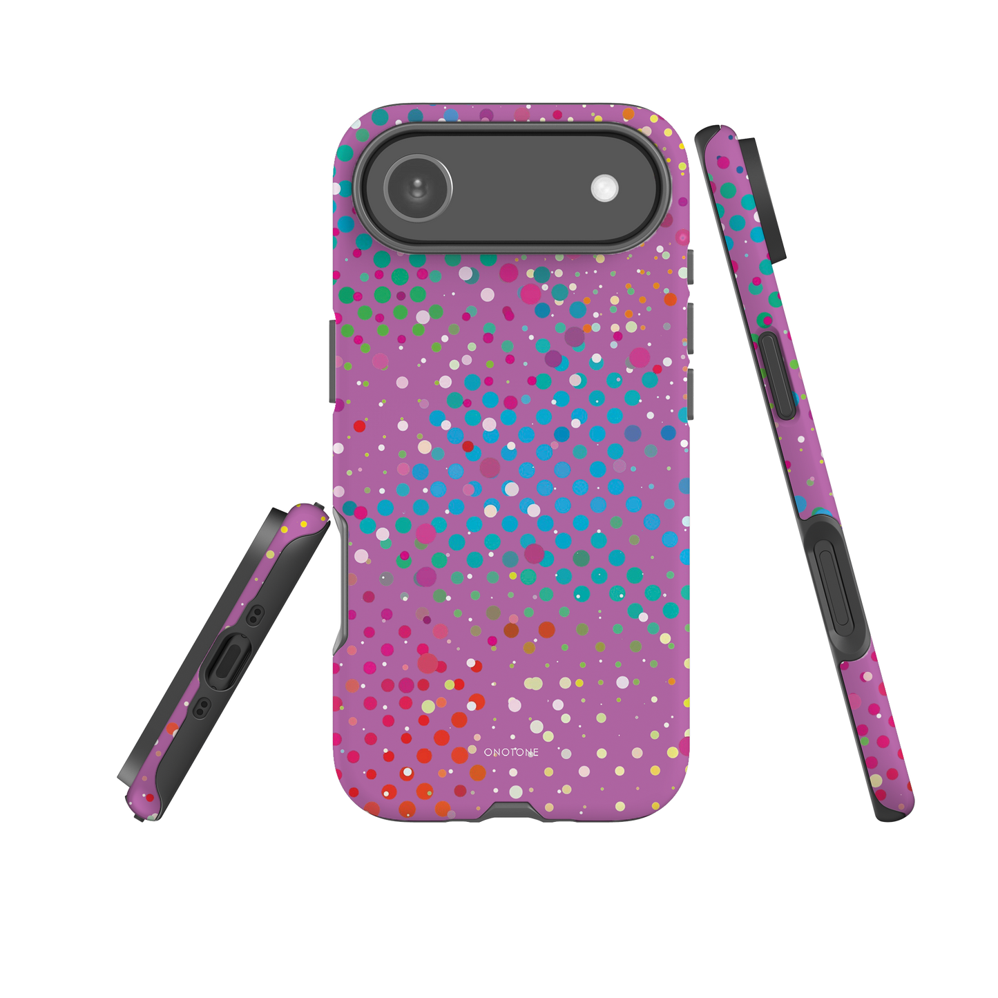 Yellow Polka Dot iPhone case (BD-252)