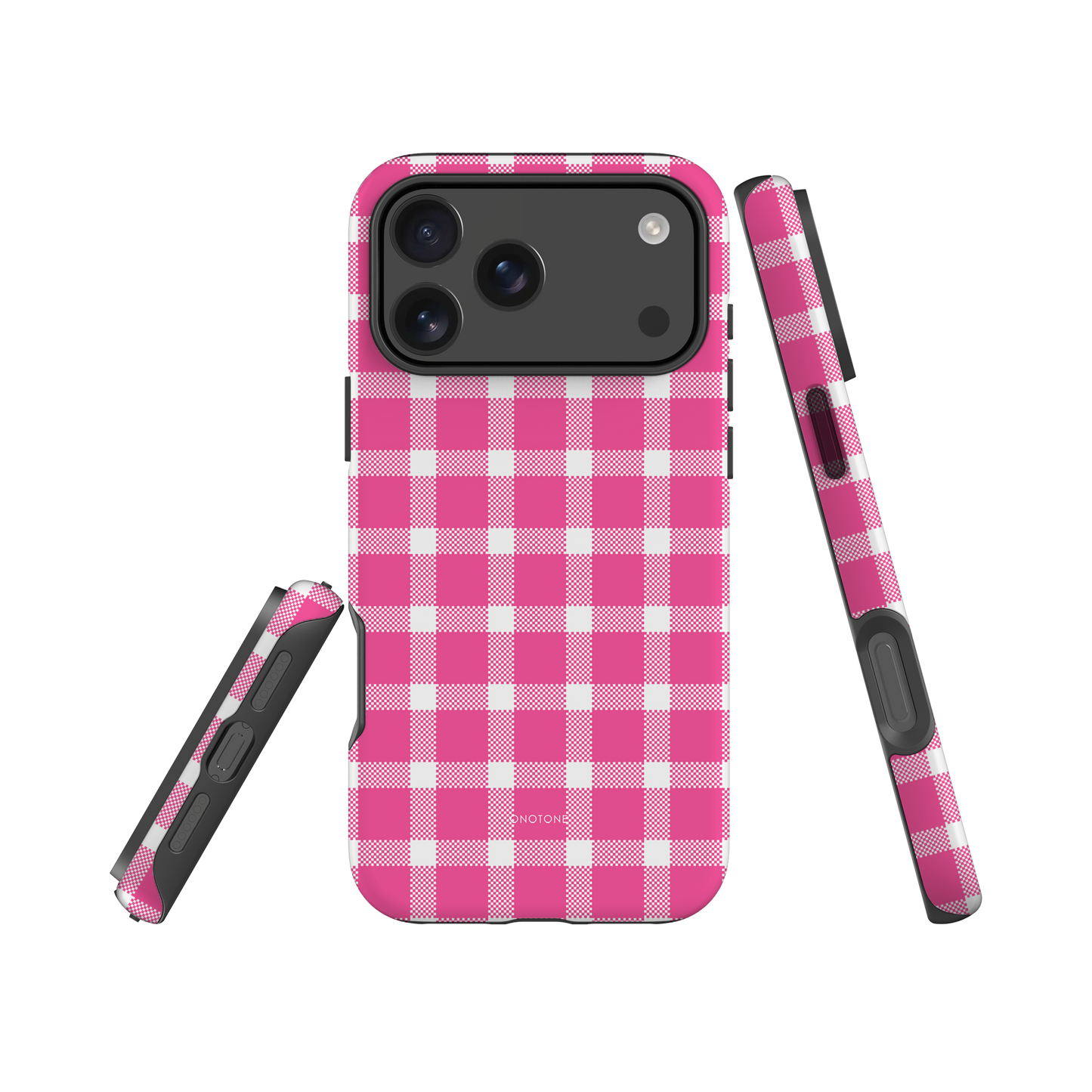 Yellow Plaid iPhone Case – Durable, Stylish & Shockproof Protection (BP-212)