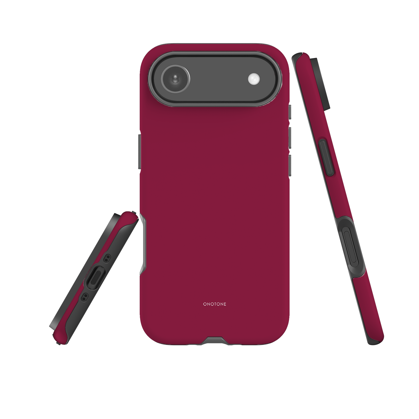 Solid Color red iPhone® Case - Pantone® 208