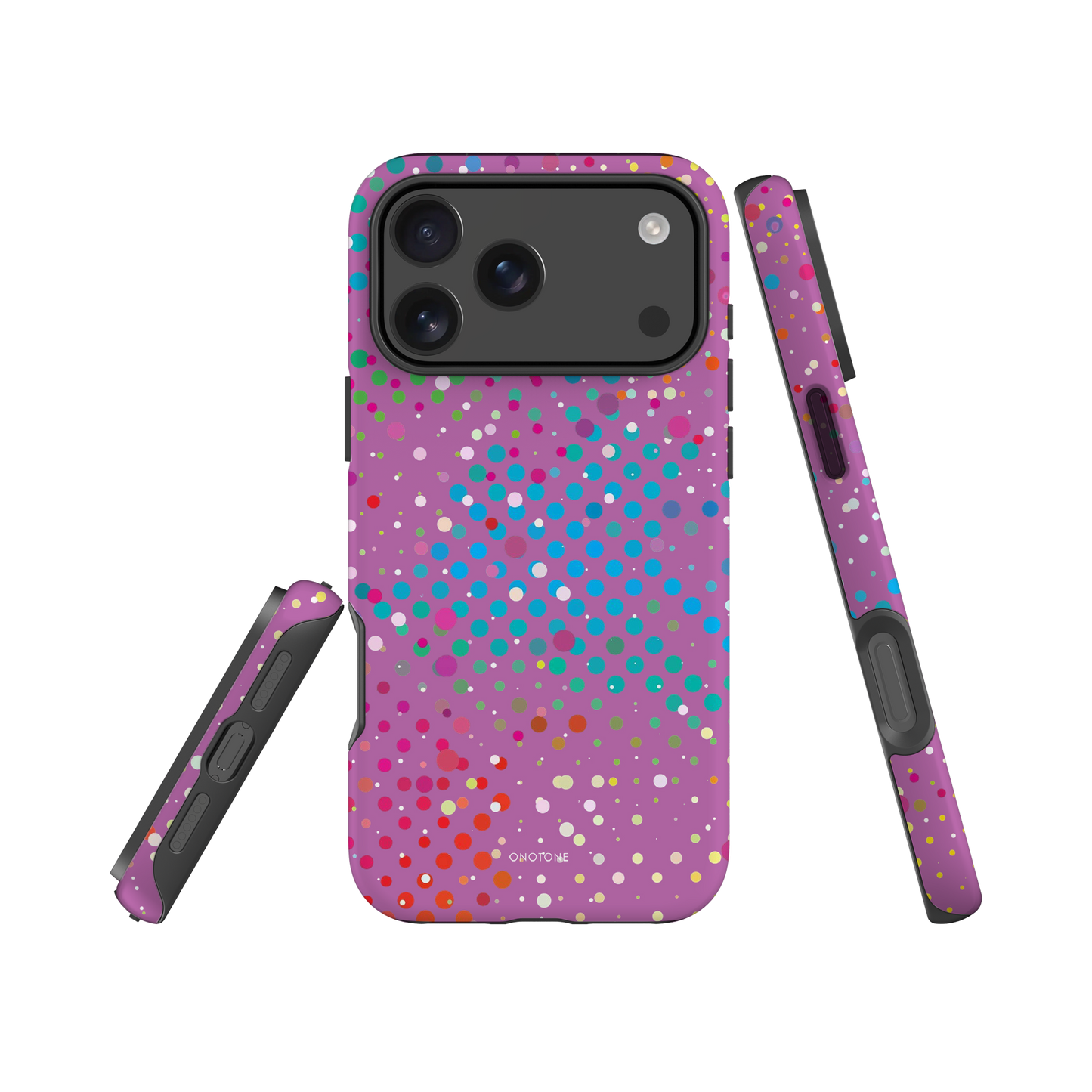 Yellow Polka Dot iPhone case (BD-252)