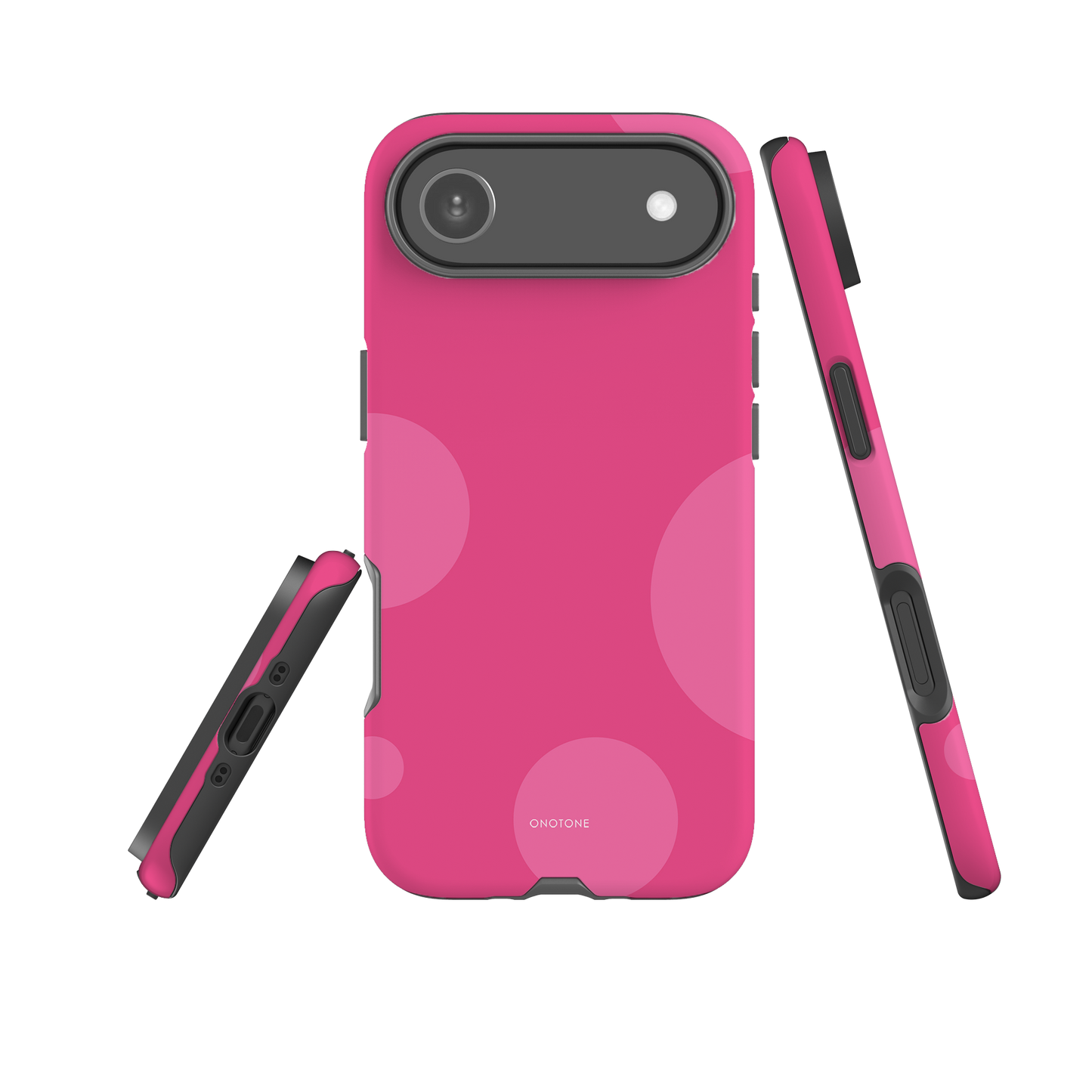 Dual Layer pink modern iPhone® Case ( MD-1729)