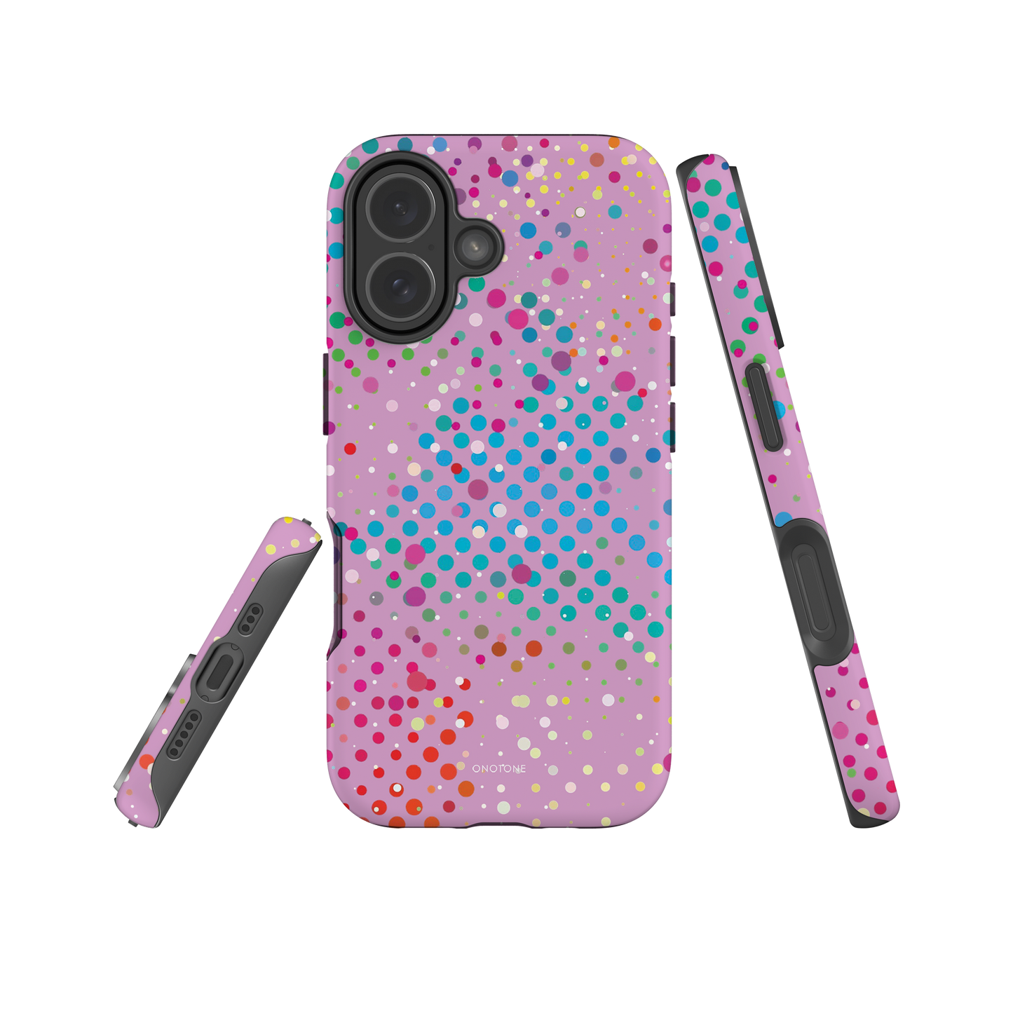 Yellow Polka Dot iPhone case (BD-251)