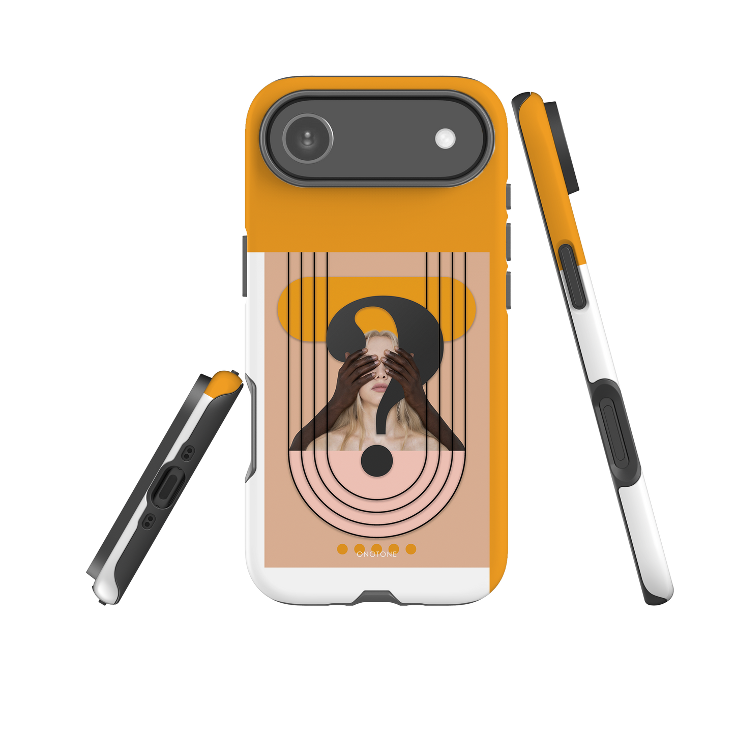 Dual Layer green modern iPhone® Case ( MD-4025)