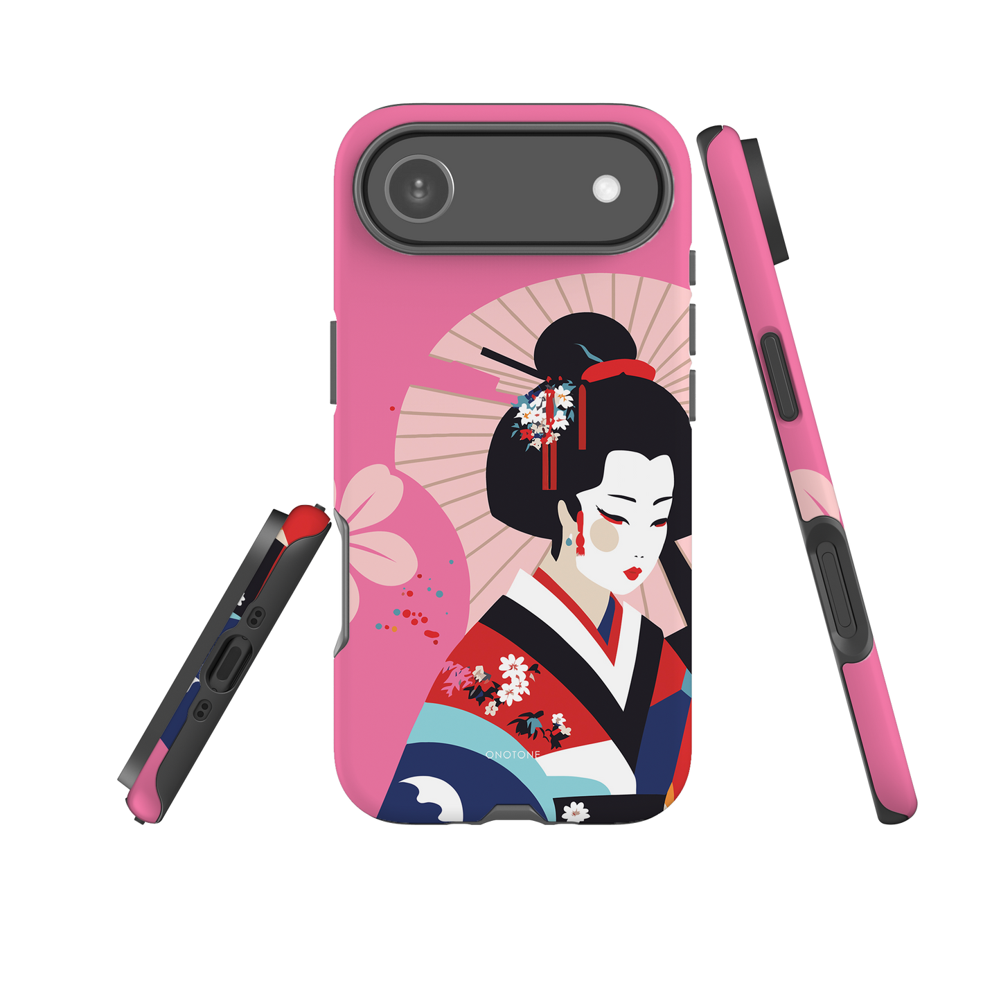 Dual Layer geisha modern iPhone® Case ( MD-2121)