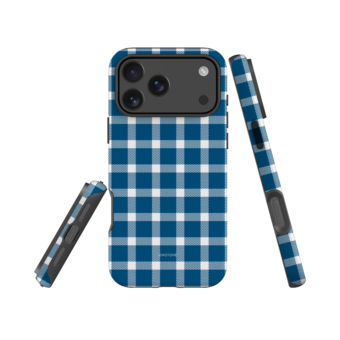 Yellow Plaid iPhone Case – Durable, Stylish & Shockproof Protection (BP-301)