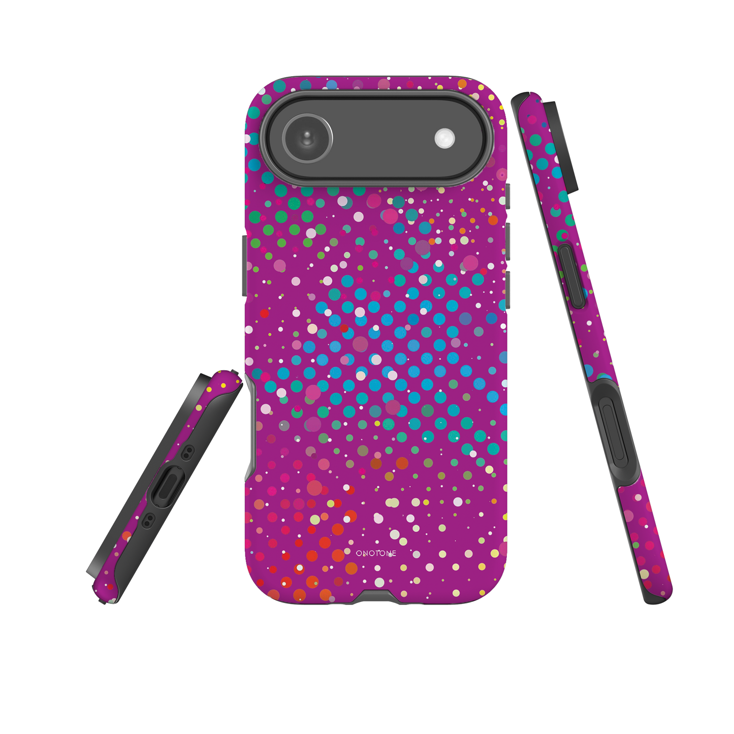 Yellow Polka Dot iPhone case (BD-248)