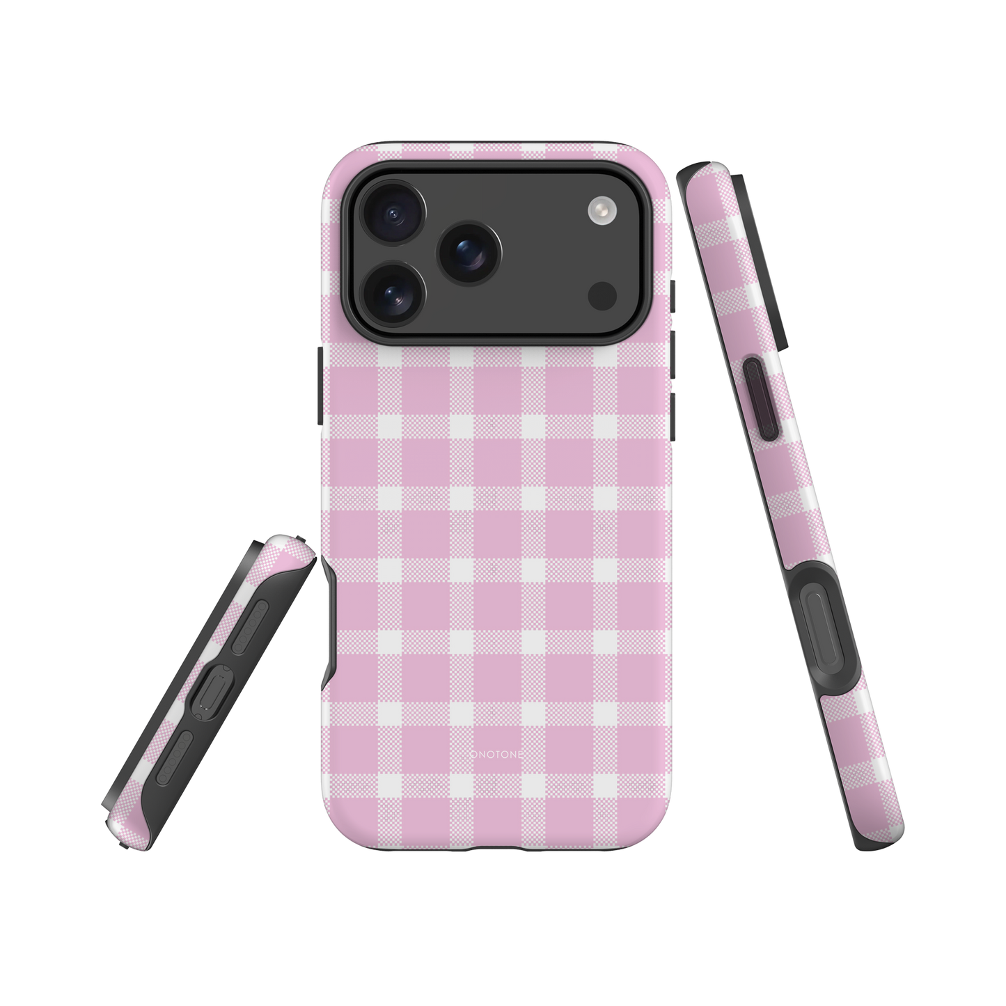 Yellow Plaid iPhone Case – Durable, Stylish & Shockproof Protection (BP-217)