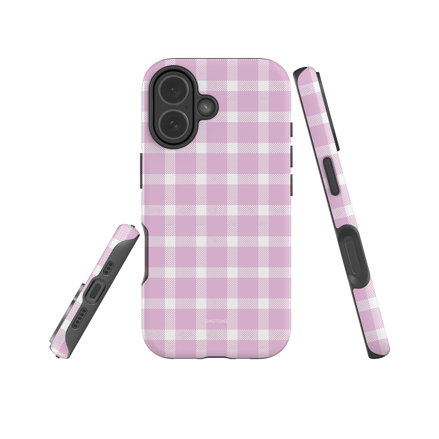 Yellow Plaid iPhone Case – Durable, Stylish & Shockproof Protection (BP-250)