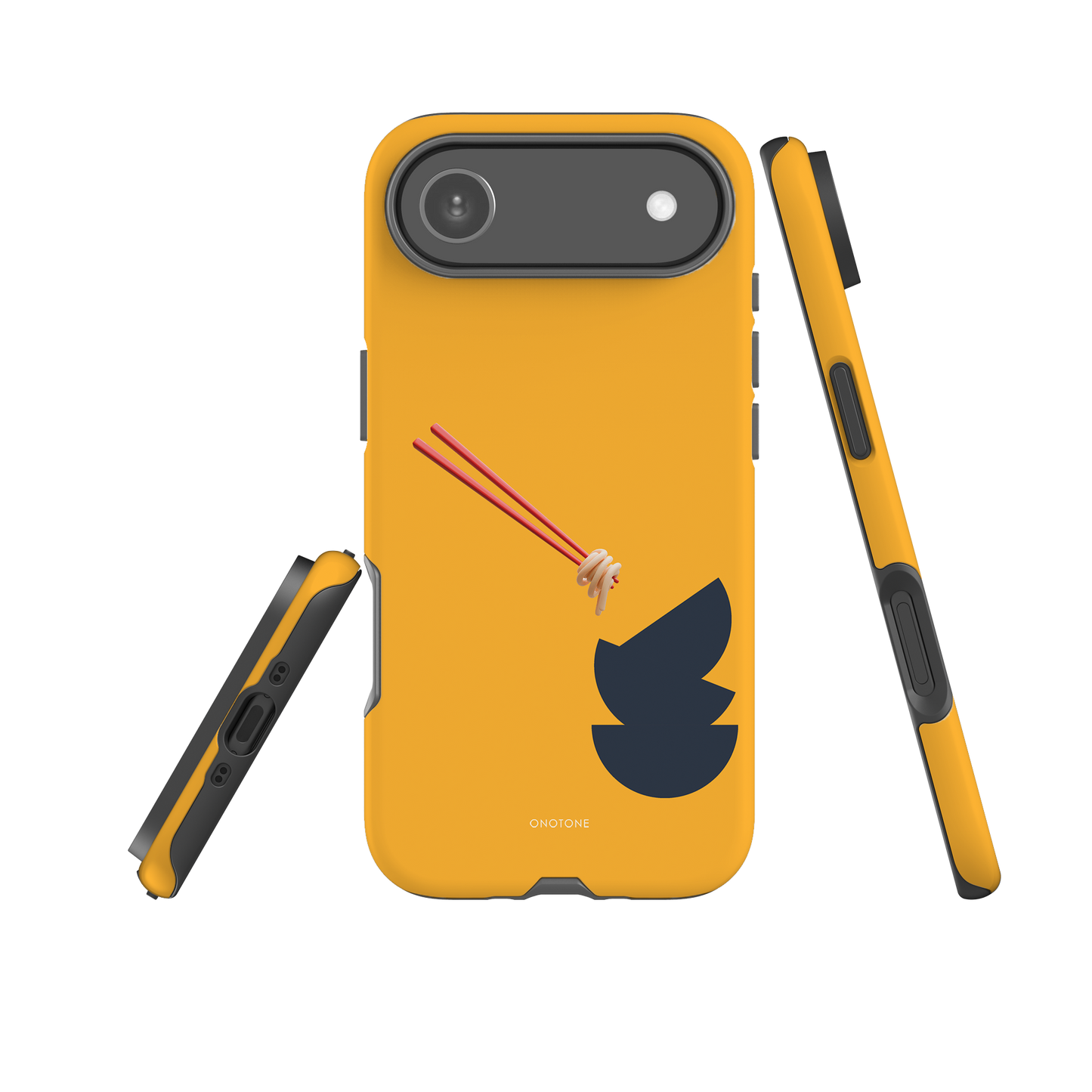 Dual Layer yellow modern iPhone® Case ( MD-2457)