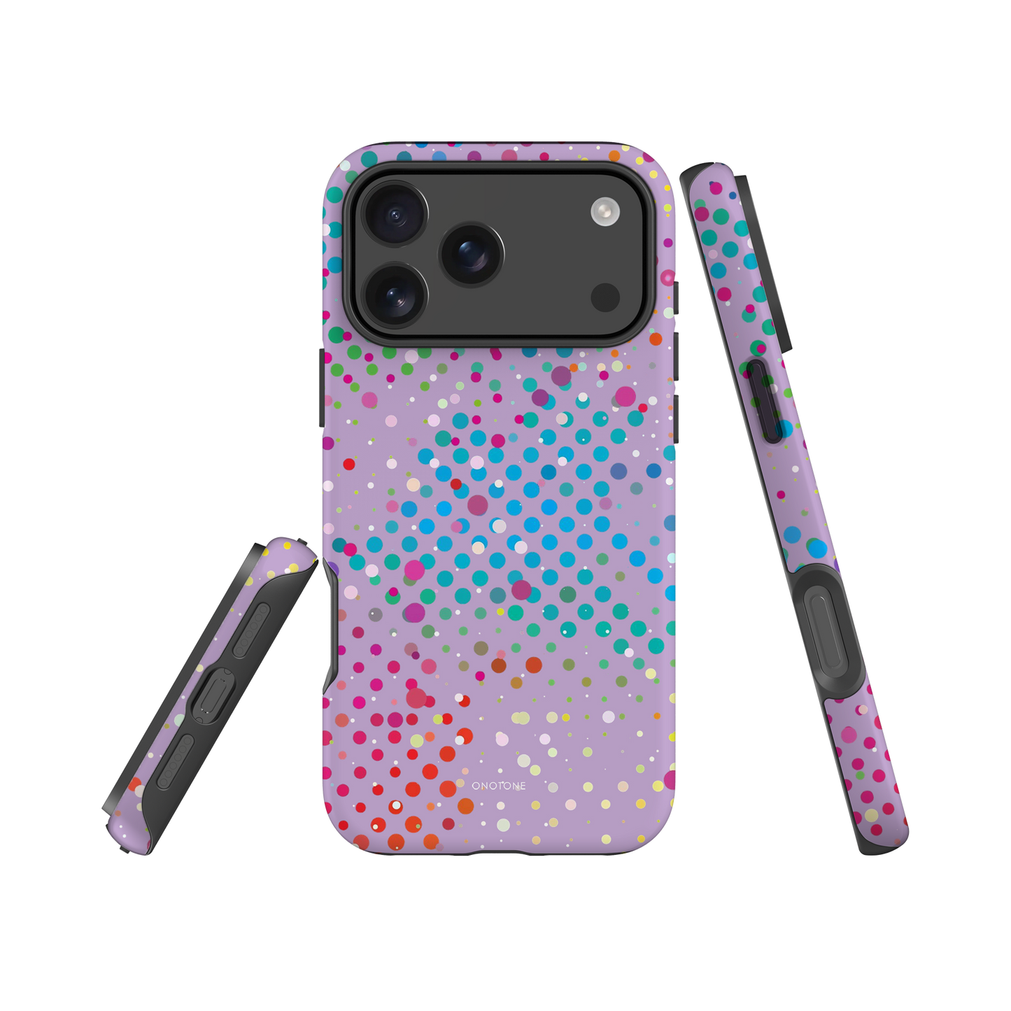 Yellow Polka Dot iPhone case (BD-264)