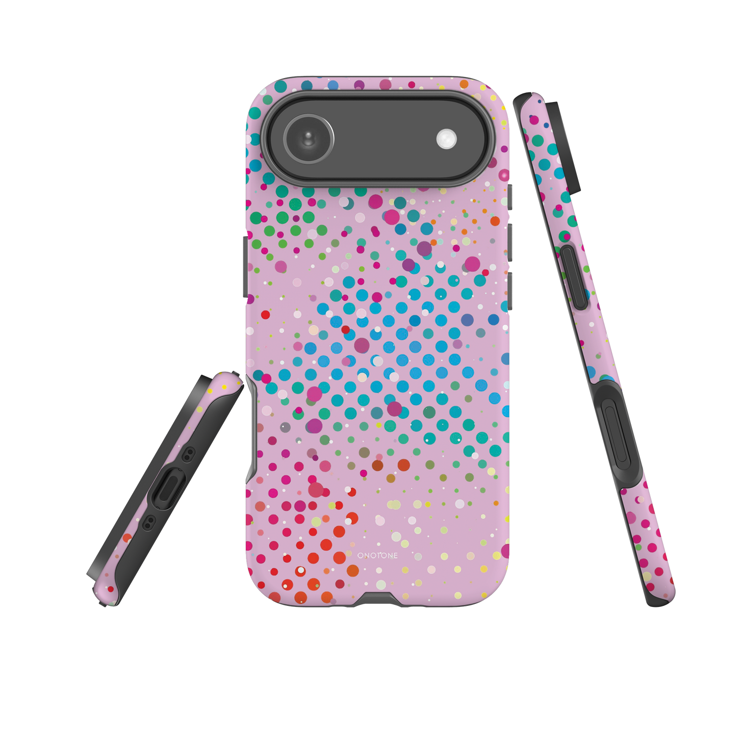 Yellow Polka Dot iPhone case (BD-250)
