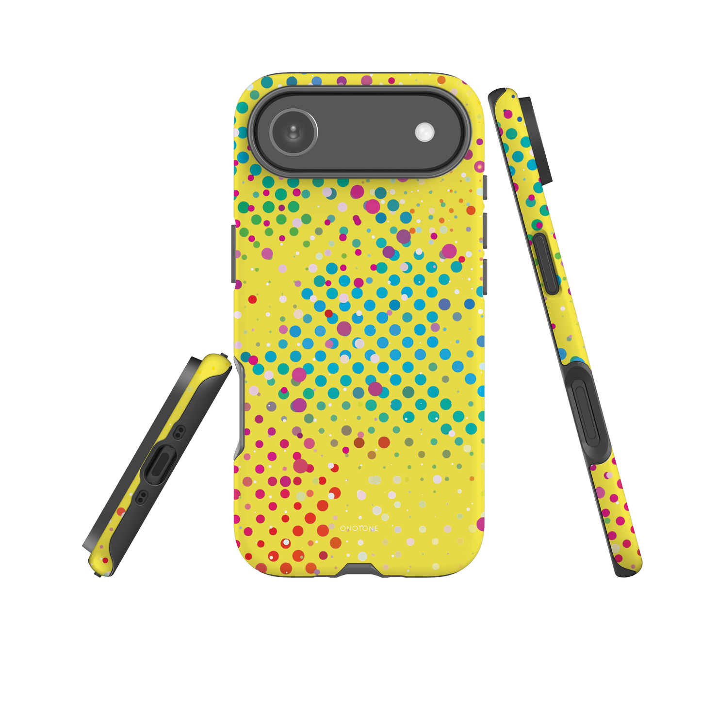 Yellow Polka Dot iPhone case (BD-101)