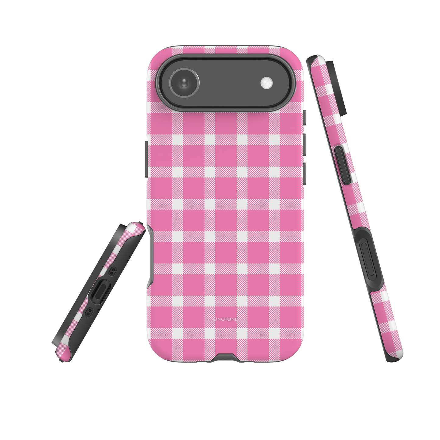 Yellow Plaid iPhone Case – Durable, Stylish & Shockproof Protection (BP-211)