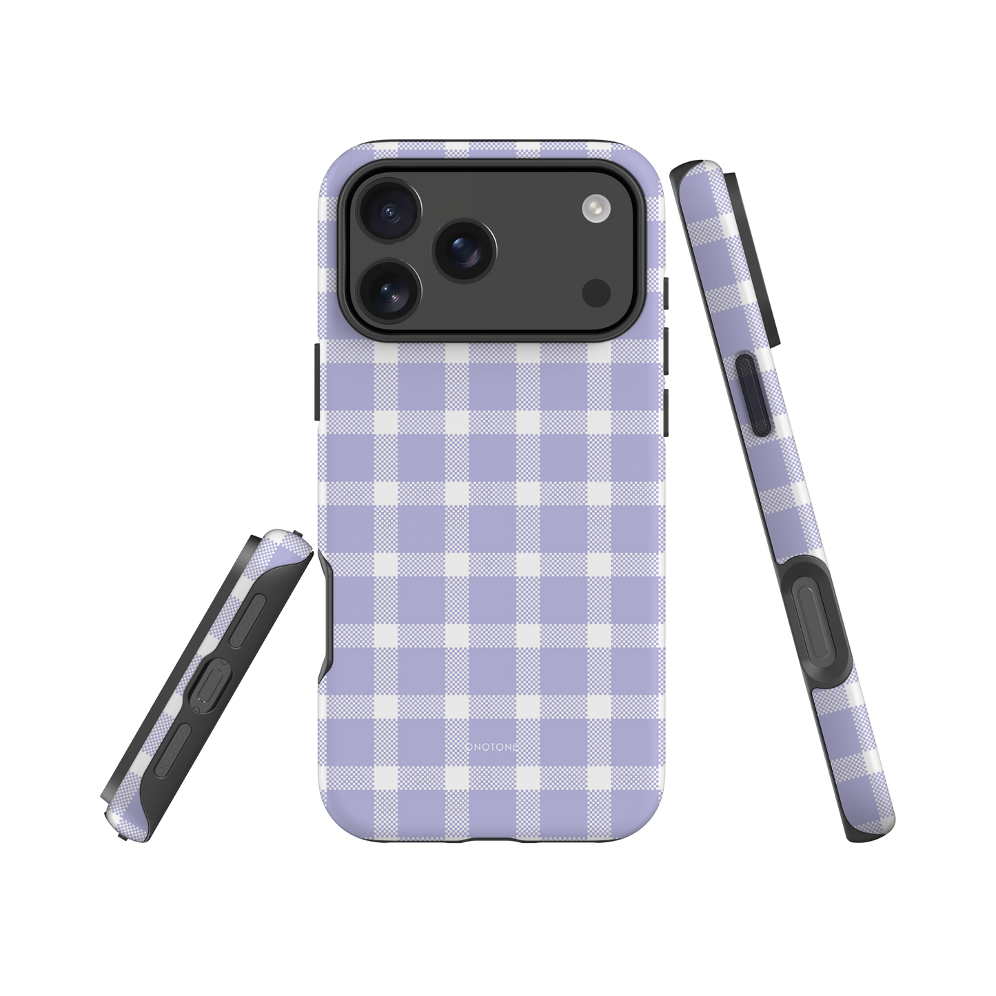 Yellow Plaid iPhone Case – Durable, Stylish & Shockproof Protection (BP-270)