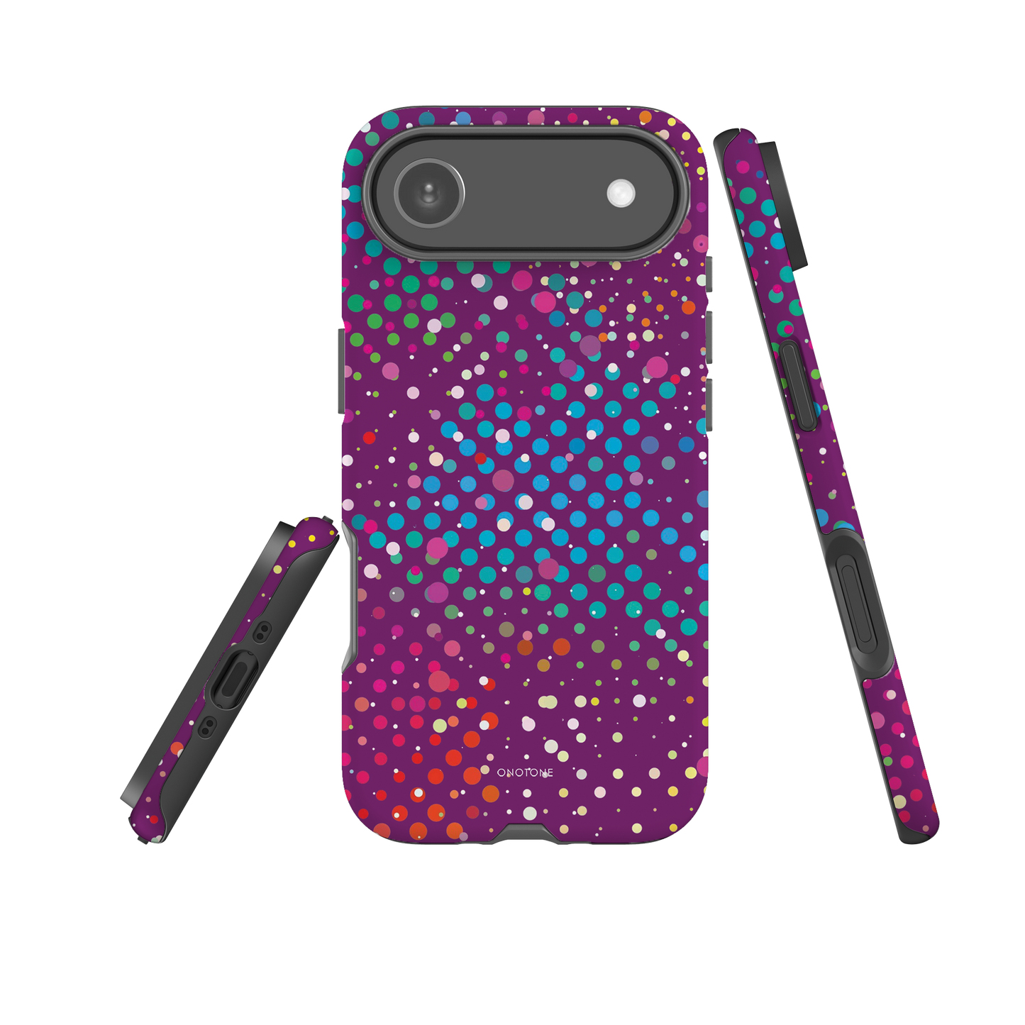 Yellow Polka Dot iPhone case (BD-255)