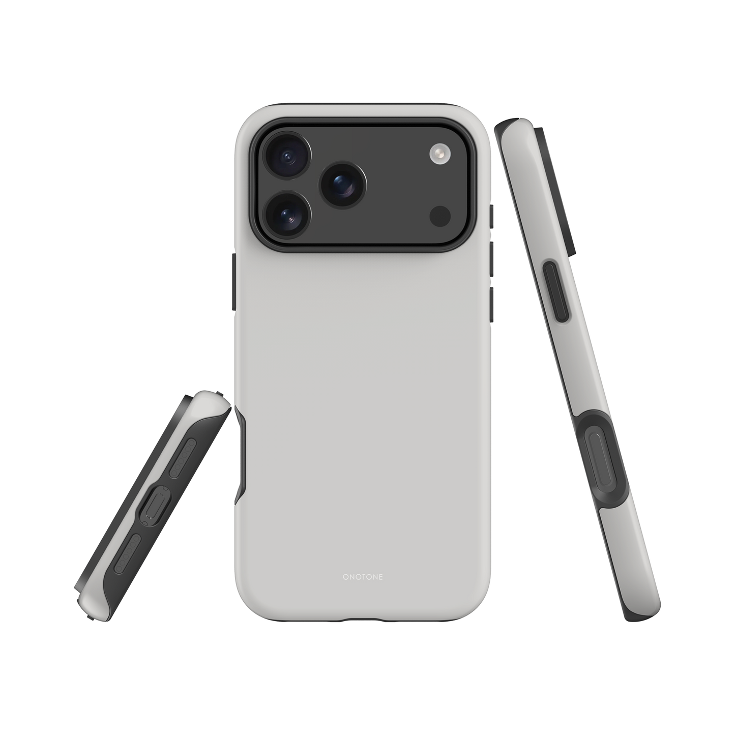 GRAY MINIMALIST IPHONE® CASE - PANTONE® COOL GRAY 1