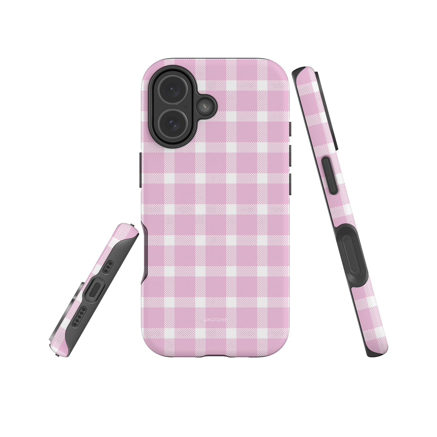 Yellow Plaid iPhone Case – Durable, Stylish & Shockproof Protection (BP-217)