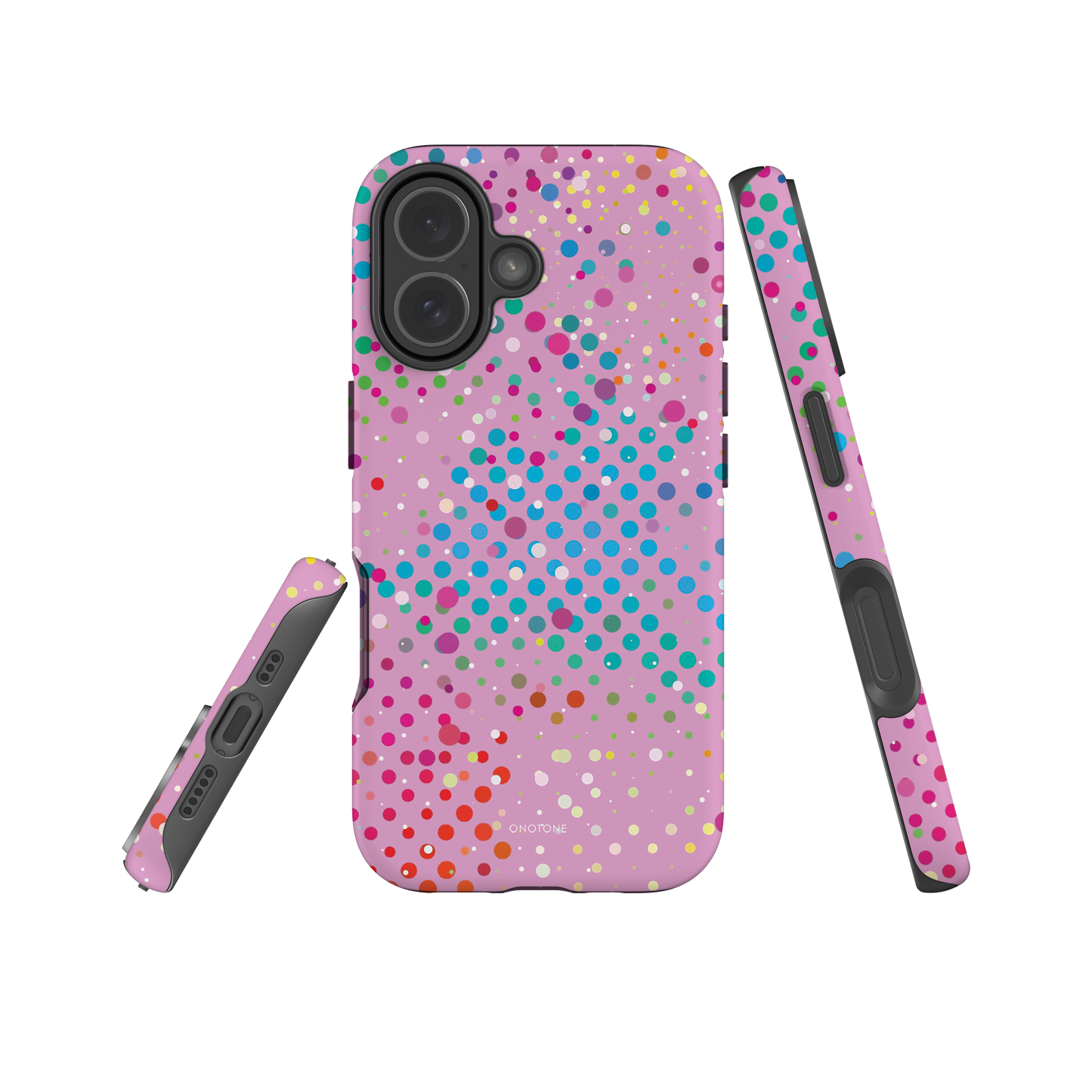 Yellow Polka Dot iPhone case (BD-244)