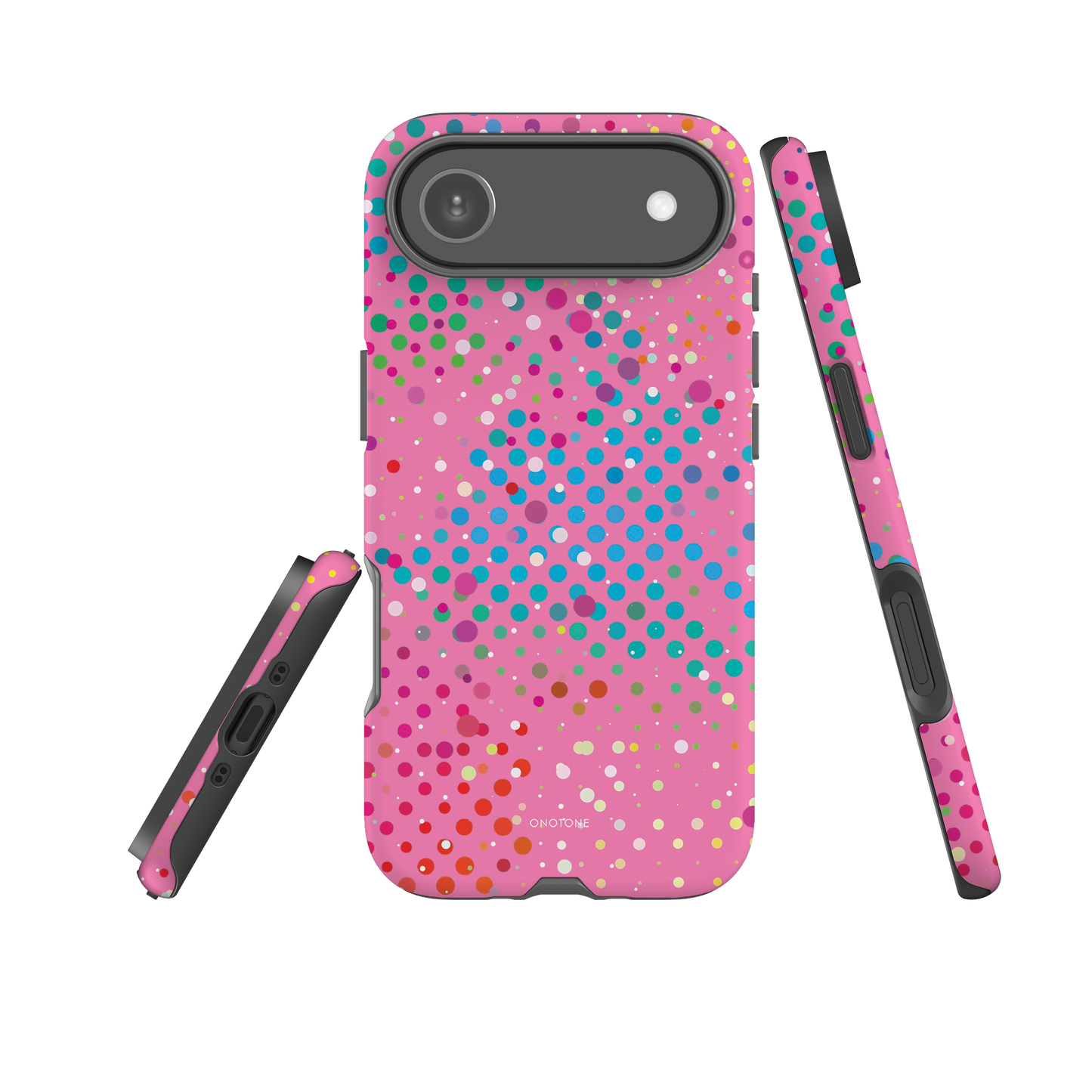 Bubblegum Pink Polka Dot iPhone 17 Pro (MagSafe) Case