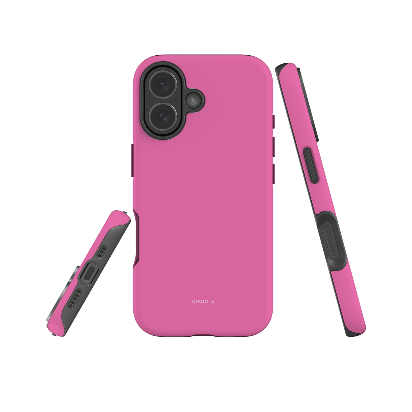 Solid Color pink iPhone® Case - Pantone® 218