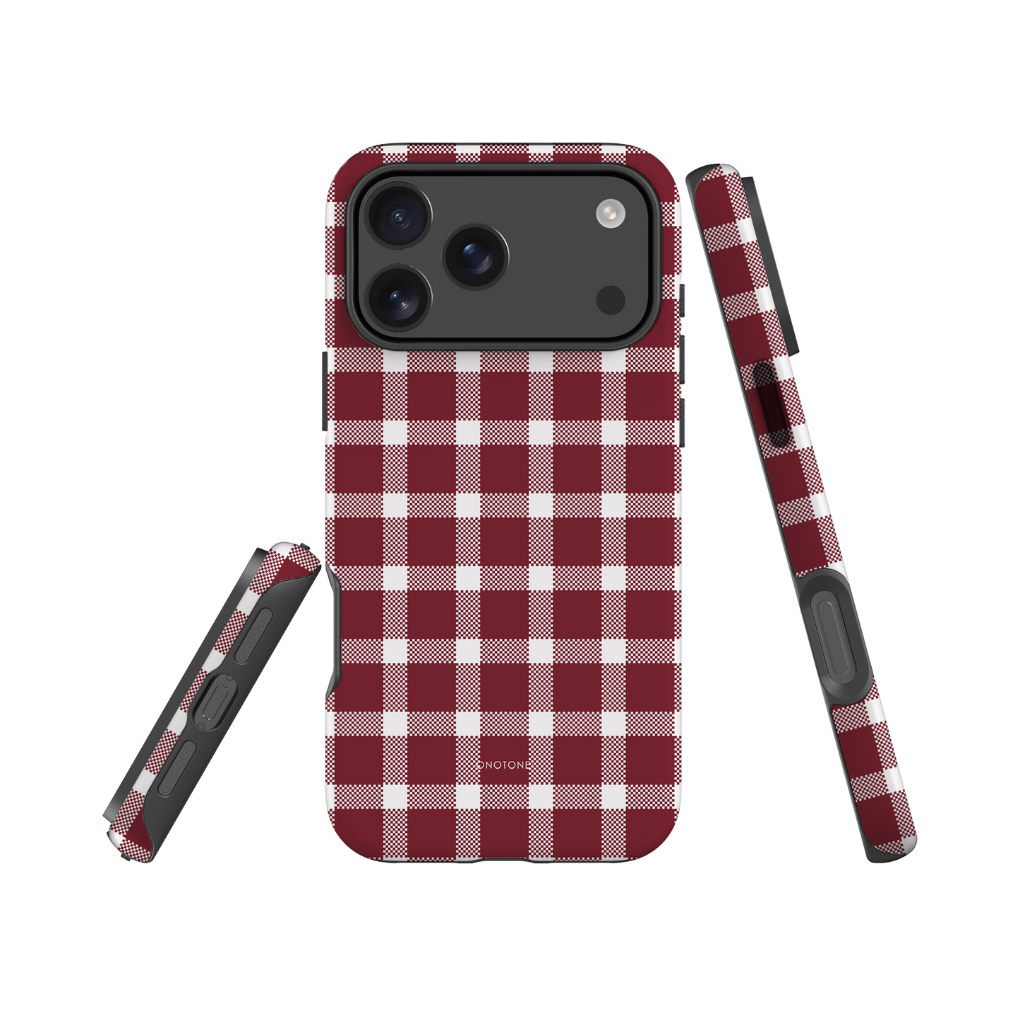 Yellow Plaid iPhone Case – Durable, Stylish & Shockproof Protection (BP-188)