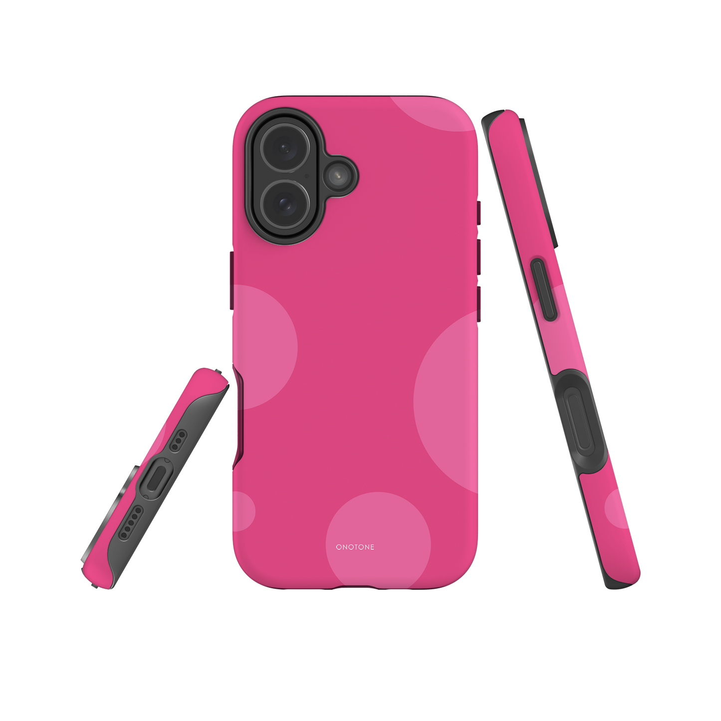 Dual Layer pink modern iPhone® Case ( MD-1729)