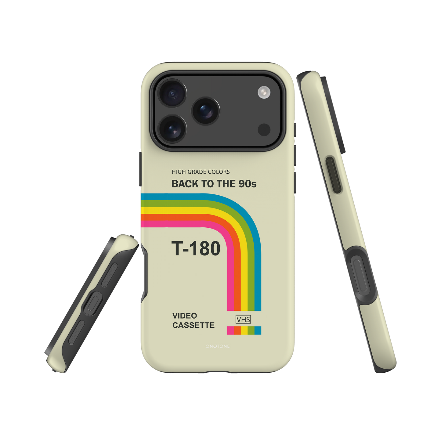 Dual Layer back to 90s VHS modern iPhone® Case ( MD-1281)