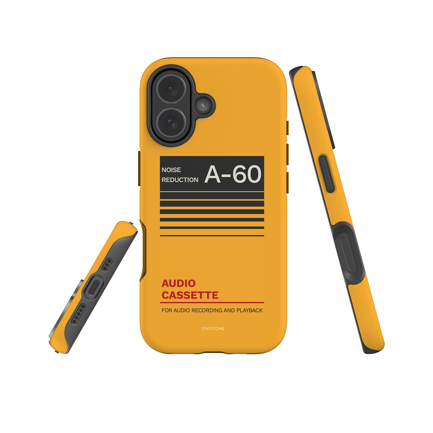 Dual Layer audio casette modern iPhone® Case ( MD-1225)