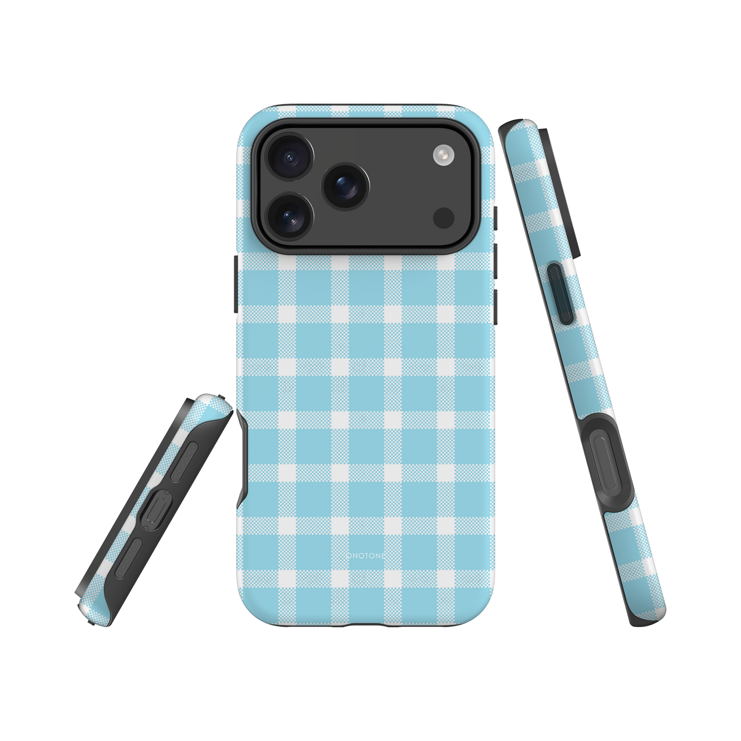 Yellow Plaid iPhone Case – Durable, Stylish & Shockproof Protection (BP-304)