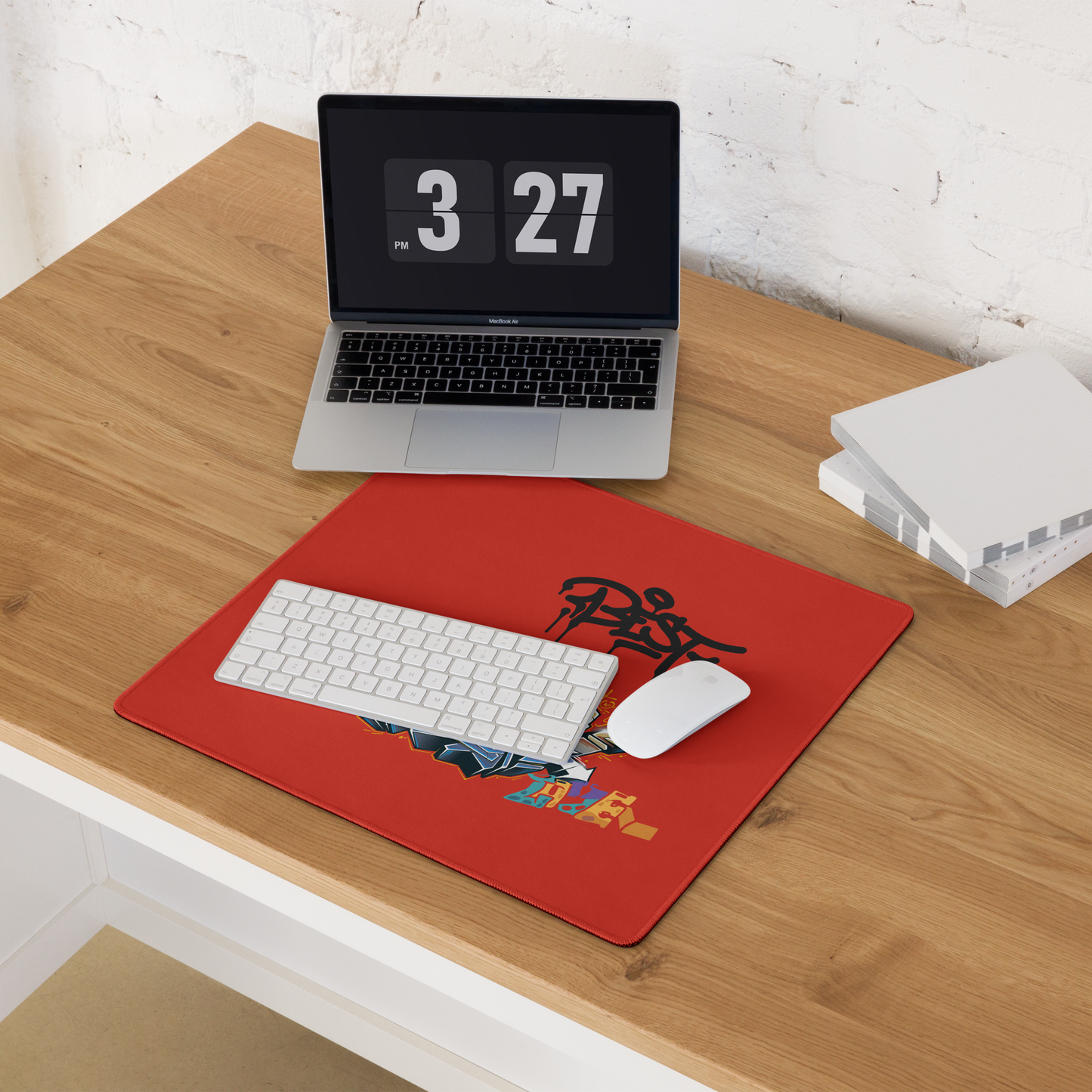 Red Graffiti Everyday Use & Gaming mouse pad