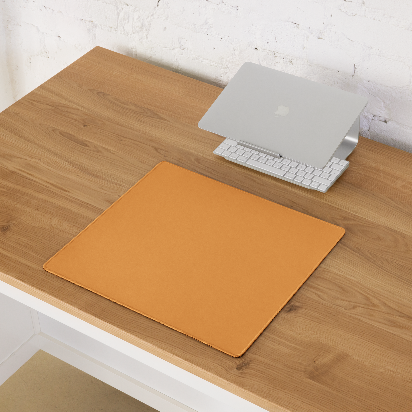 ORANGE neon desk pad on desk – ONOTONE