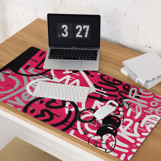 Red Graffiti Everyday Use & Gaming mouse pad