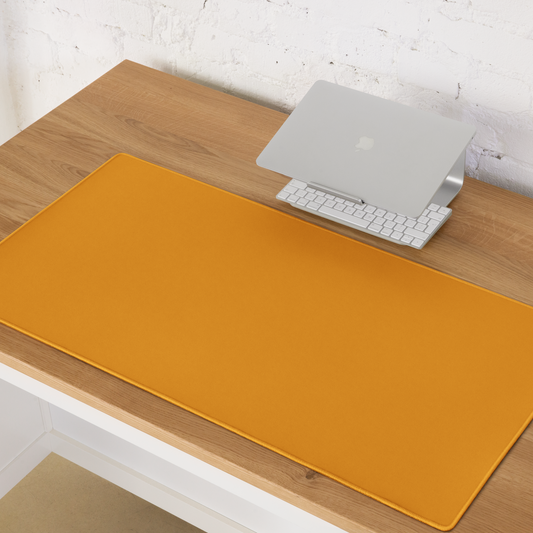 Orange Desk Pad -  Pantone 137