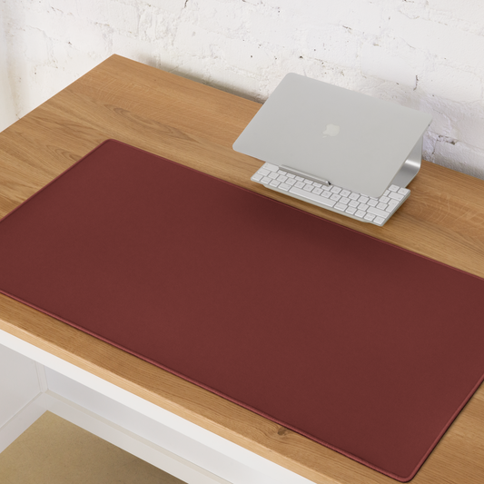 Brown Desk Pad -  Pantone 181