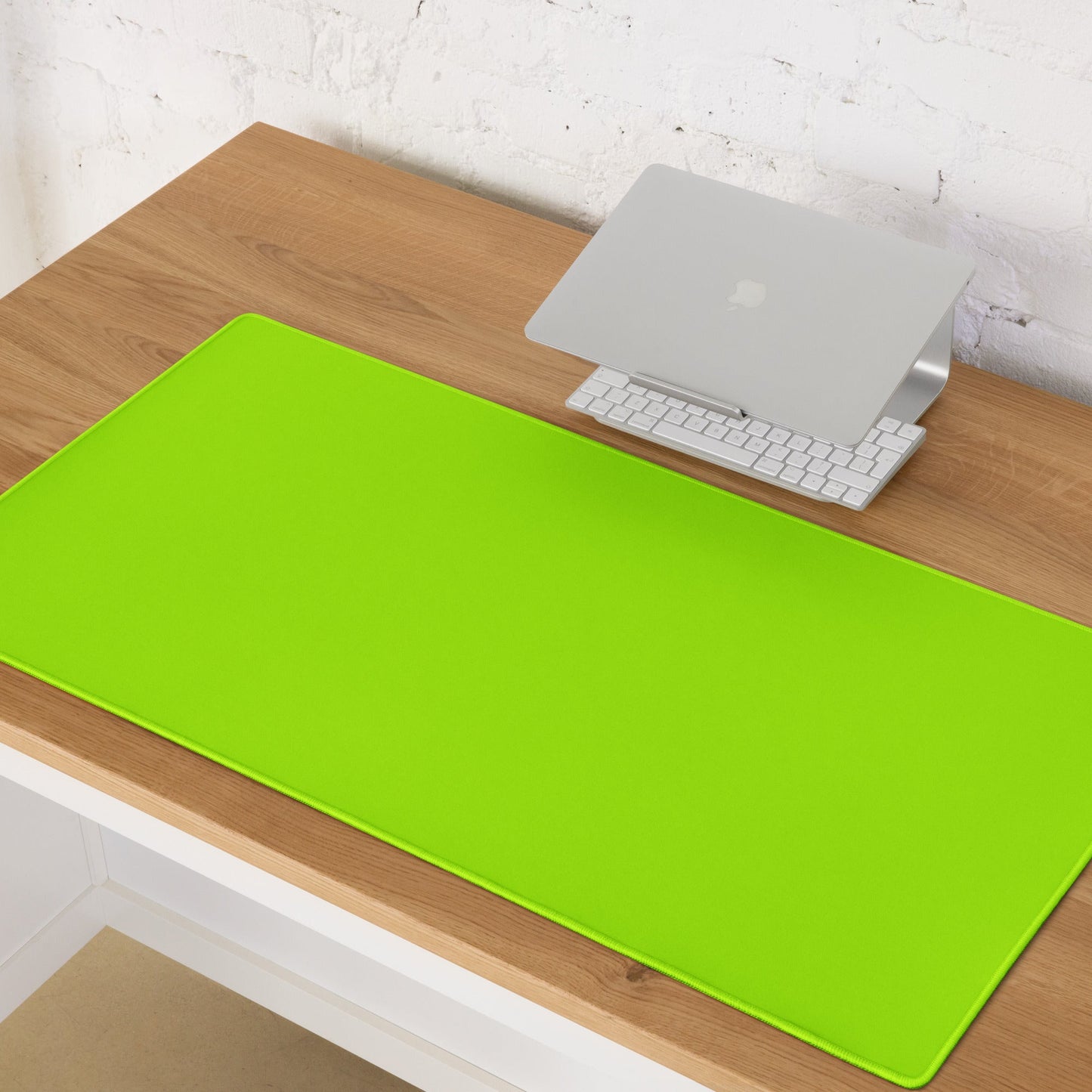 GREEN neon desk pad on desk – ONOTONE