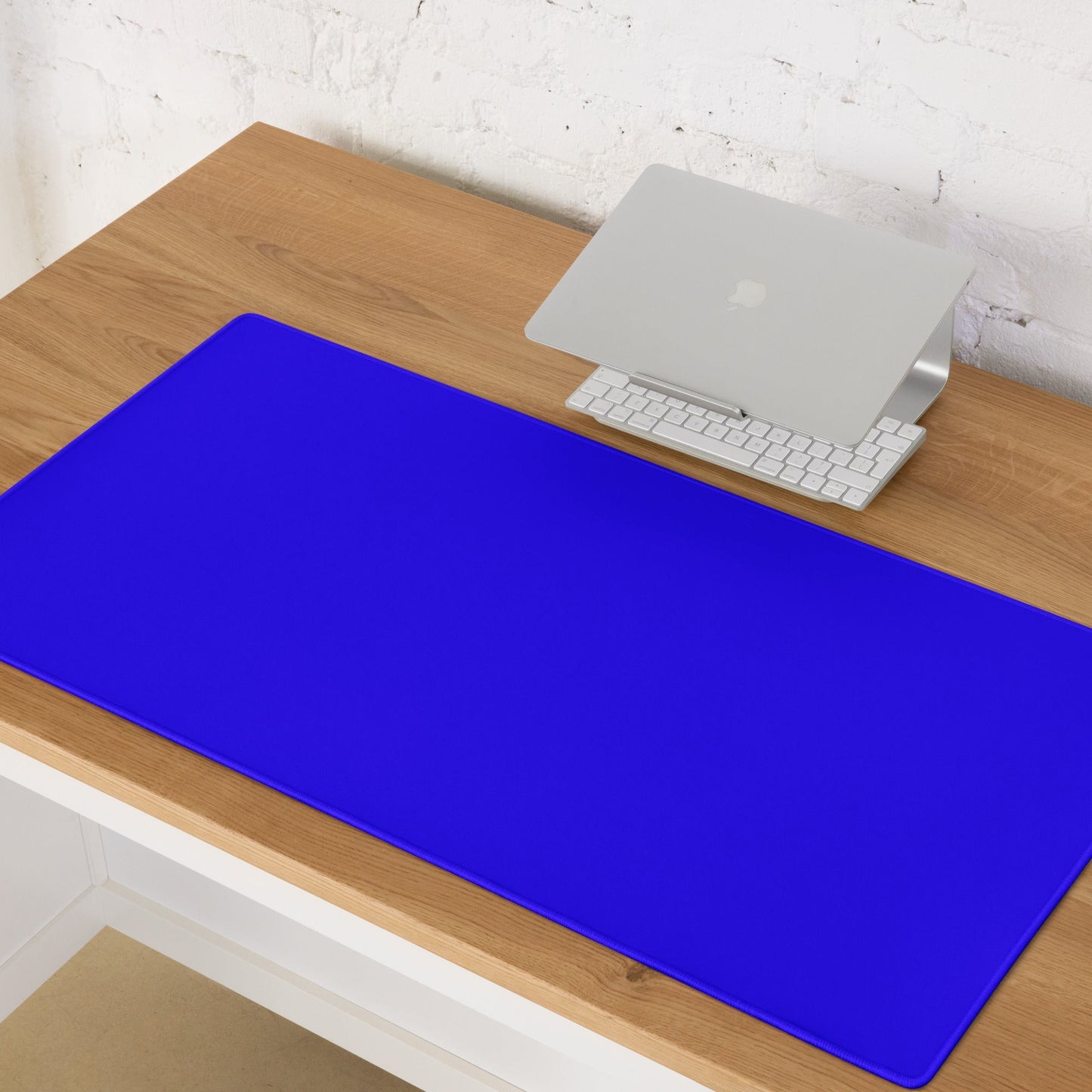 ULTRAMARINE BLUE neon desk pad on desk – ONOTONE