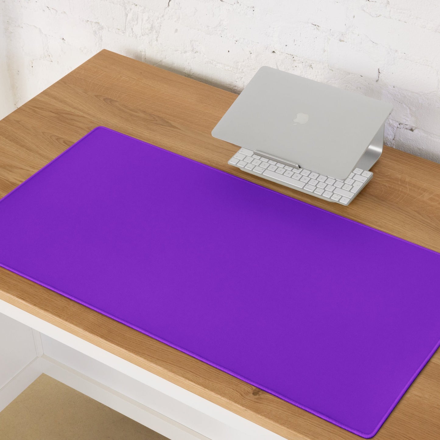BLUE VIOLET neon desk pad on desk – ONOTONE
