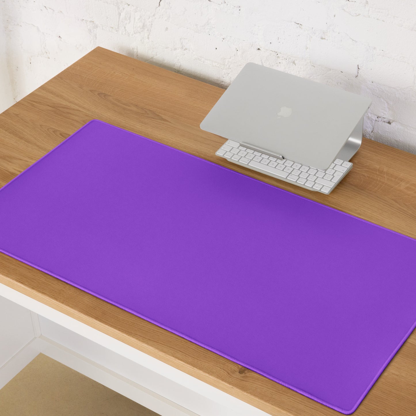 NEON ELECTRIC PURPLE DESK PAD