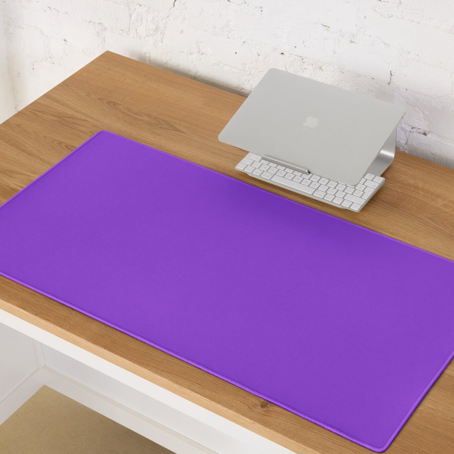 ELECTRIC PURPLE neon desk pad on desk – ONOTONE