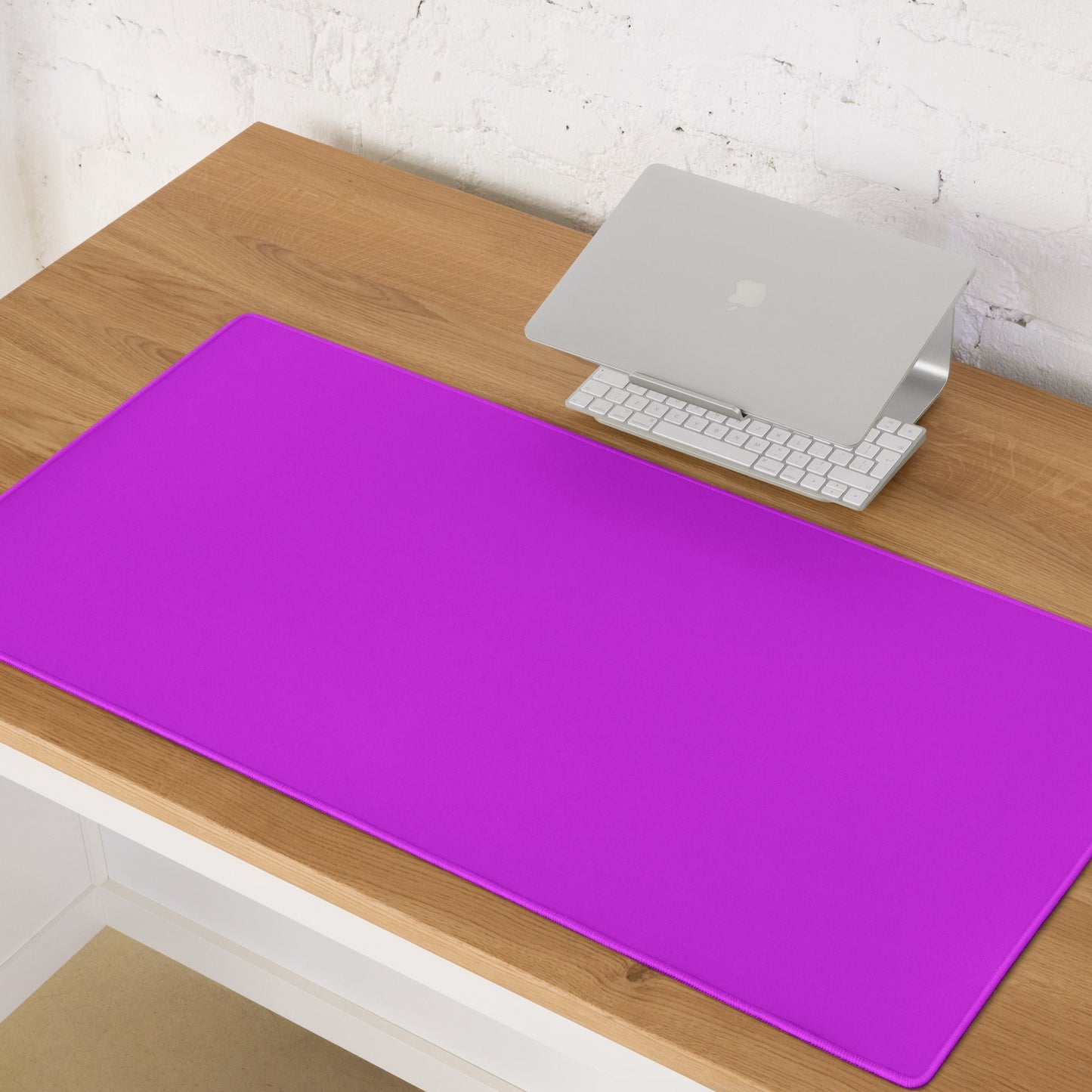 ORCHID MAGENTA neon desk pad on desk – ONOTONE