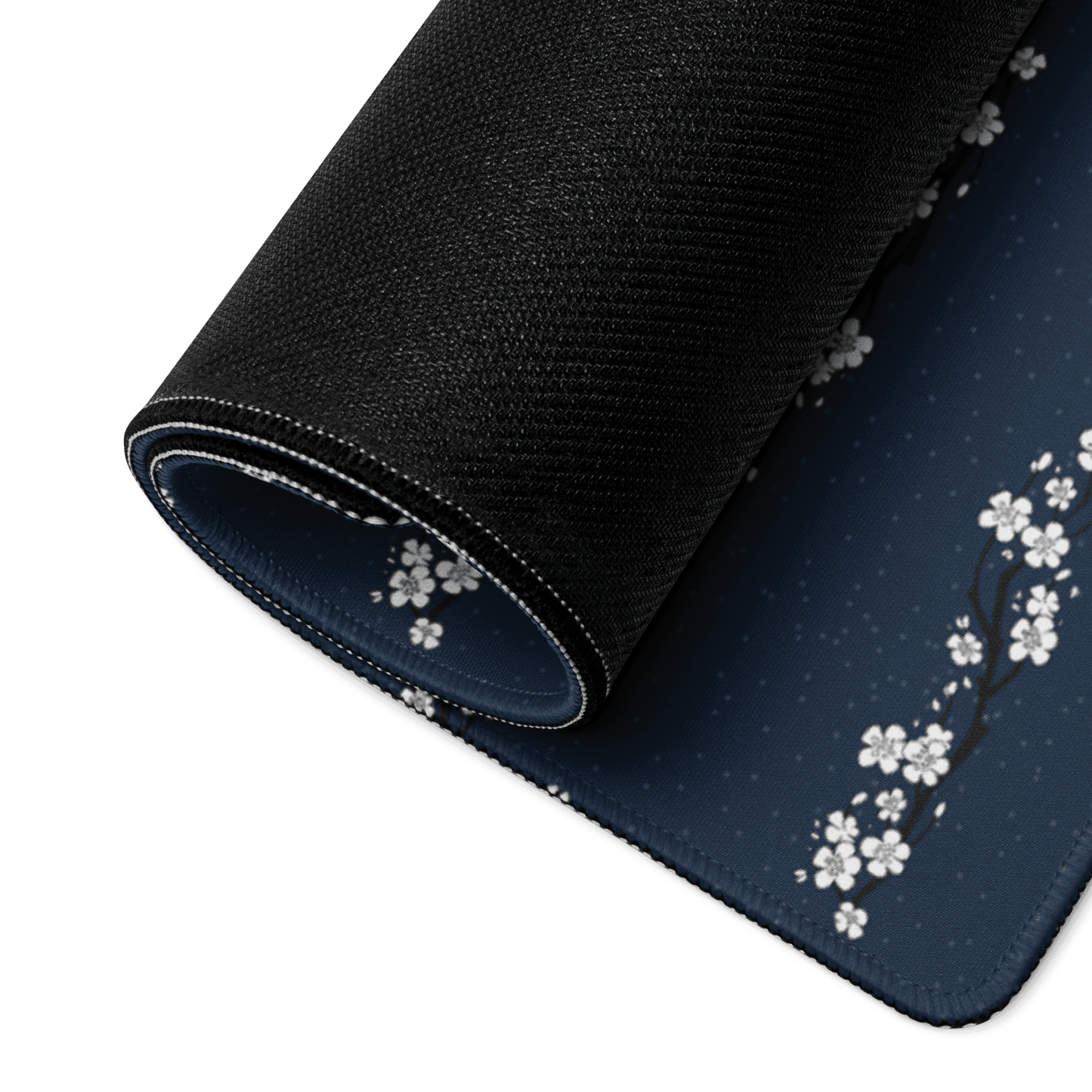 indigo Japanese desk pad with elegant minimalist design